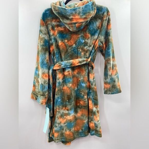 3For$20 Cat & Jack Boy's Size Large 12/14 Blue/Orange Bathrob - Picture 6 of 6